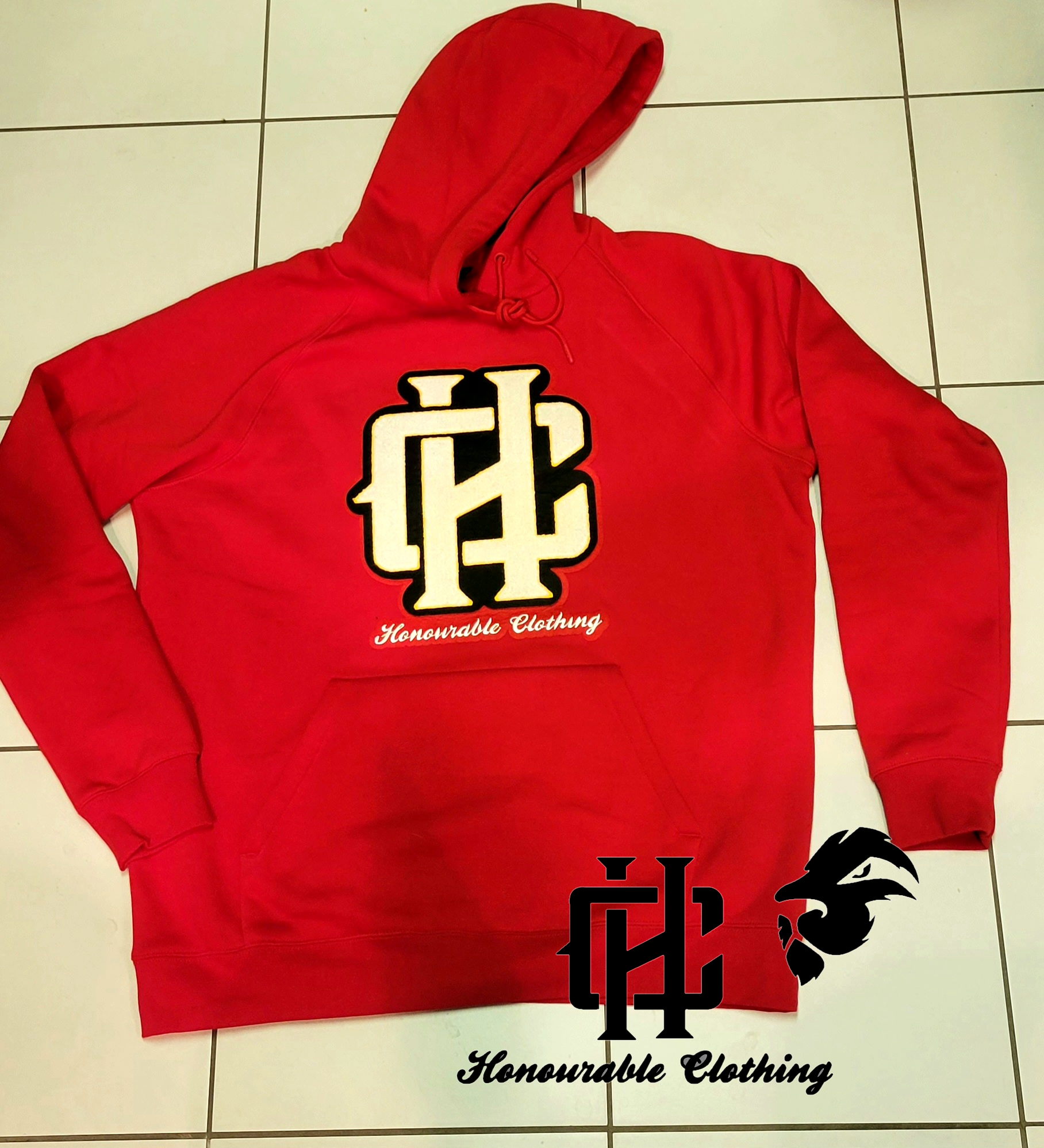Cherry 🍒 Red HC Stich Hoodie 