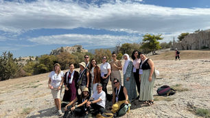 רגעים ממסע הלמידה של המעבדה לאספות אזרחים לאתונה 27-29/10/24