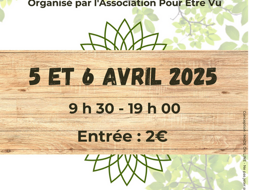 Salon Bien-être St Max 05 et 06 avril 2025