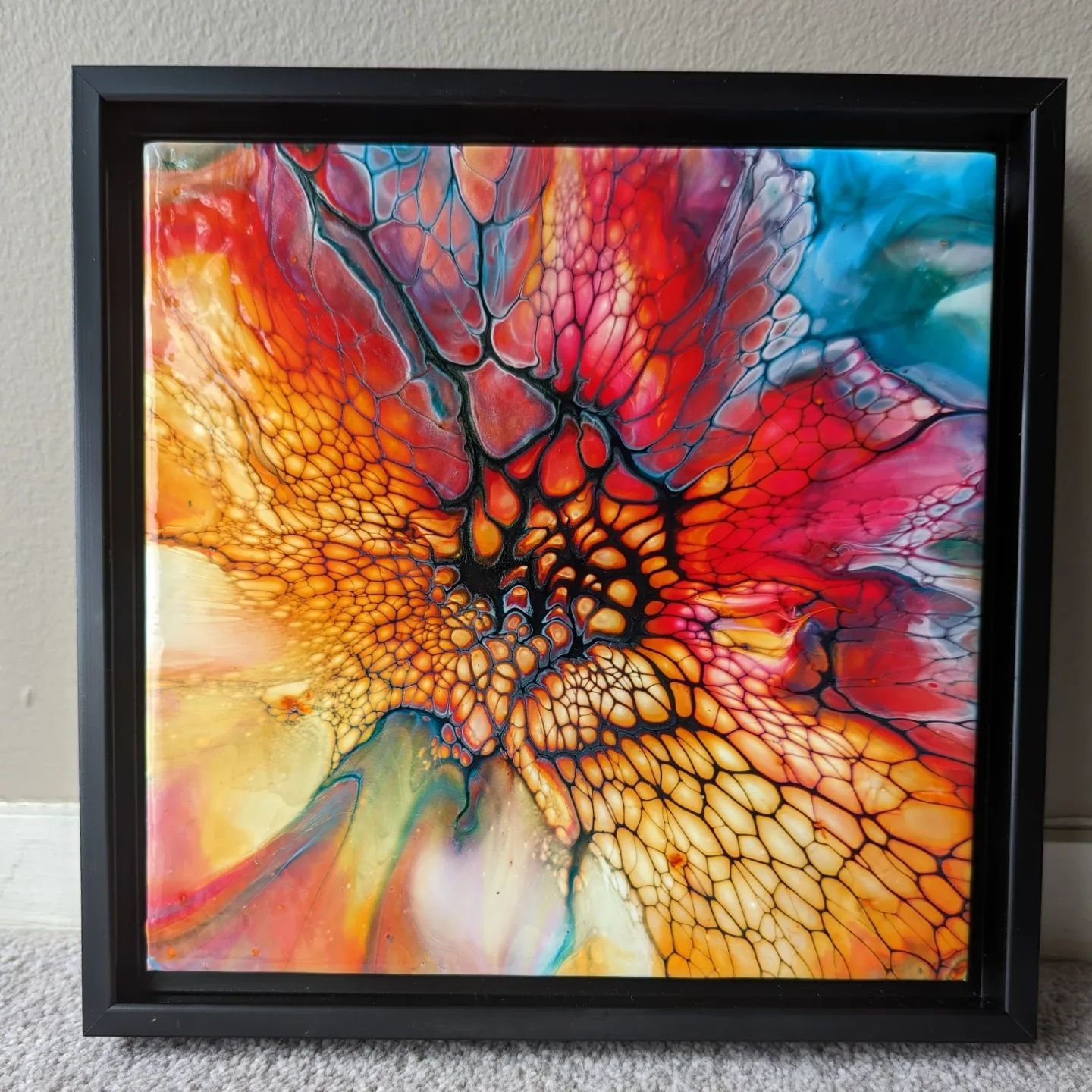 Ready for spring!, 8" x 8"