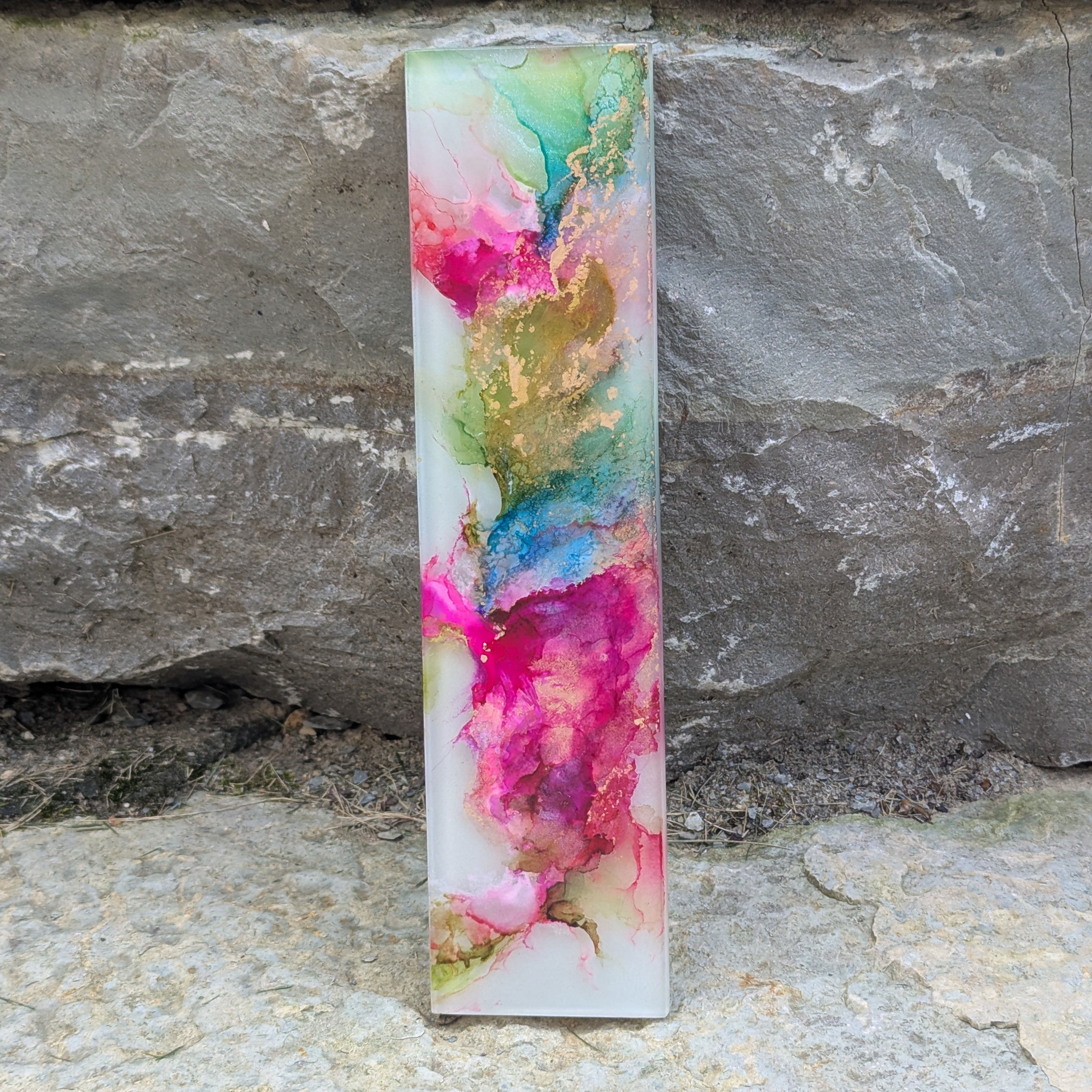 Alchemy of Color: Formula IV — Infusion of Rosea Aetheris, 3" x 12"