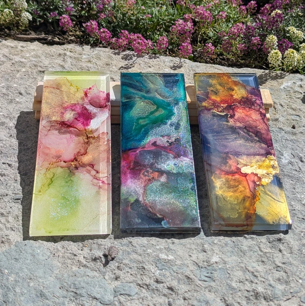 Alchemy of Glass Art tiles
