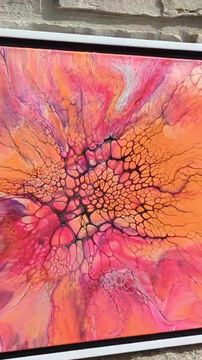 Thumbnail: Mango Slushy, 12" x 12"