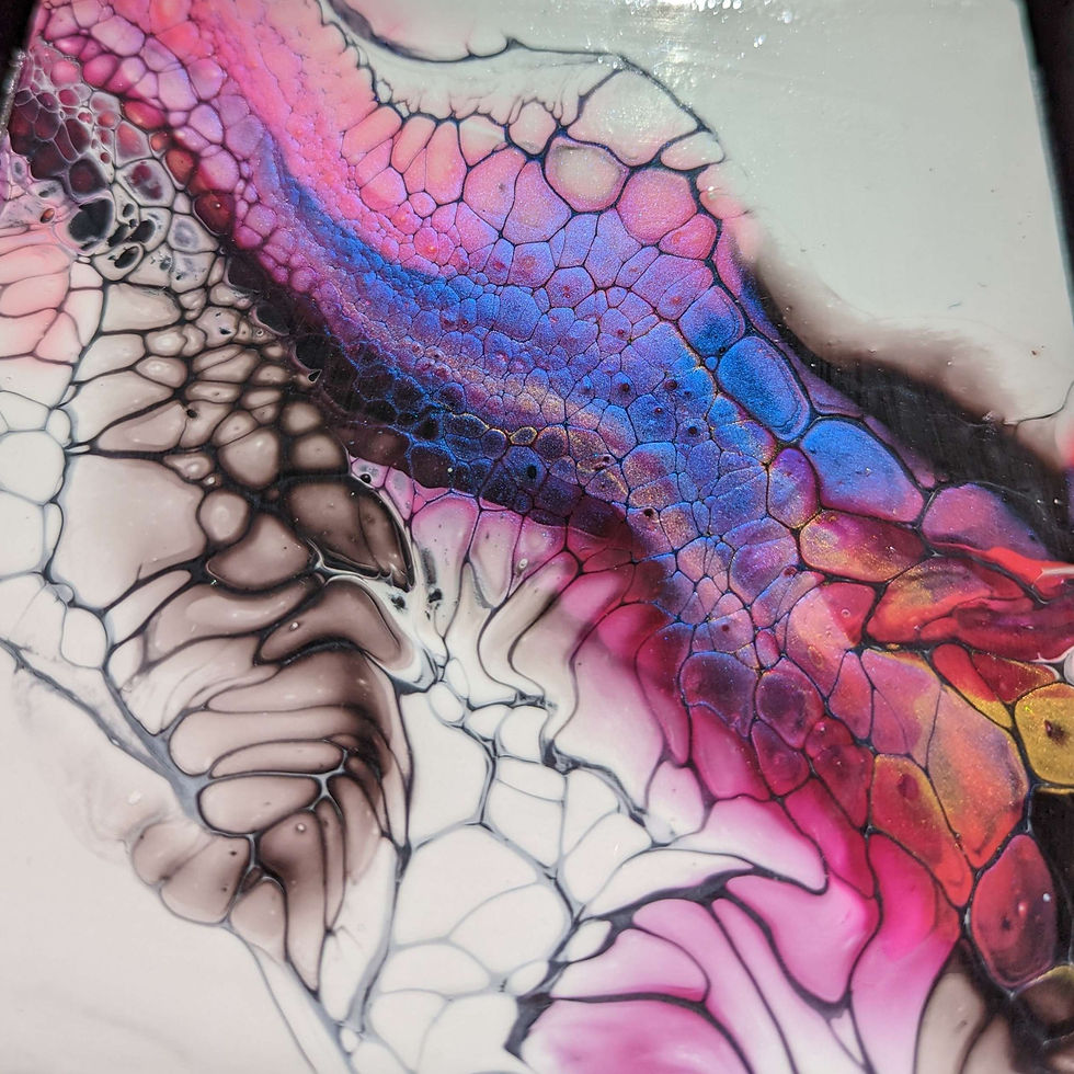 Thumbnail: Trace. Art Tile. 6" x 6"
