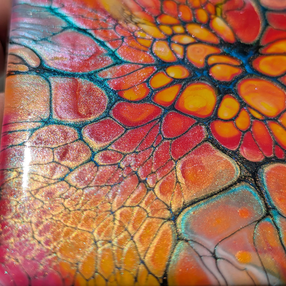Thumbnail: Small Jewelry Box with Art Tile Lid