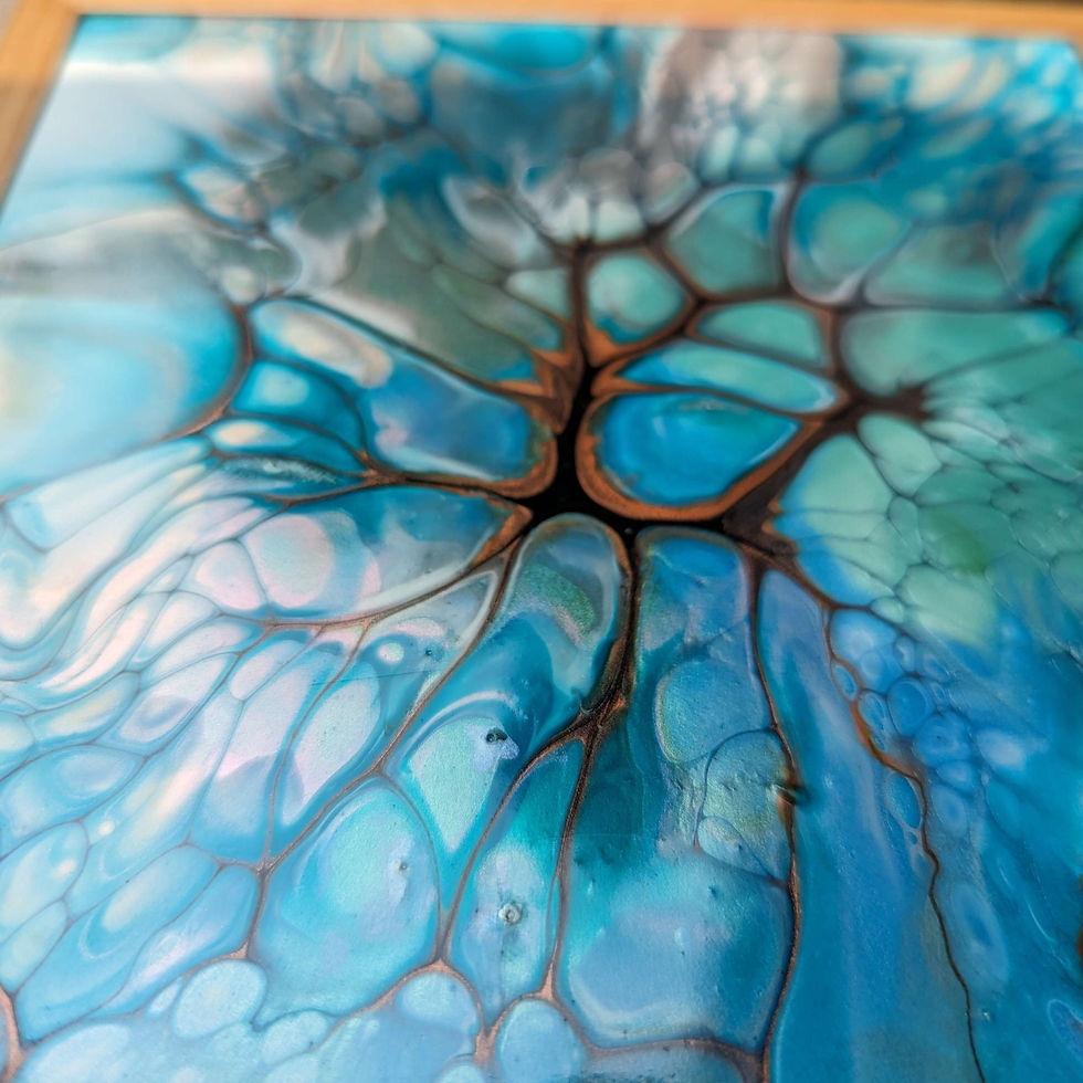 Thumbnail: Large Jewelry Box with Art Tile Lid