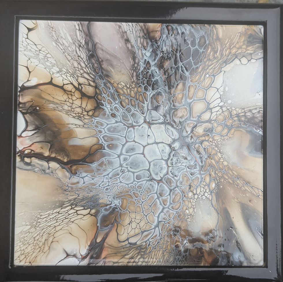 Thumbnail: Large Jewelry Box with Art Tile Lid