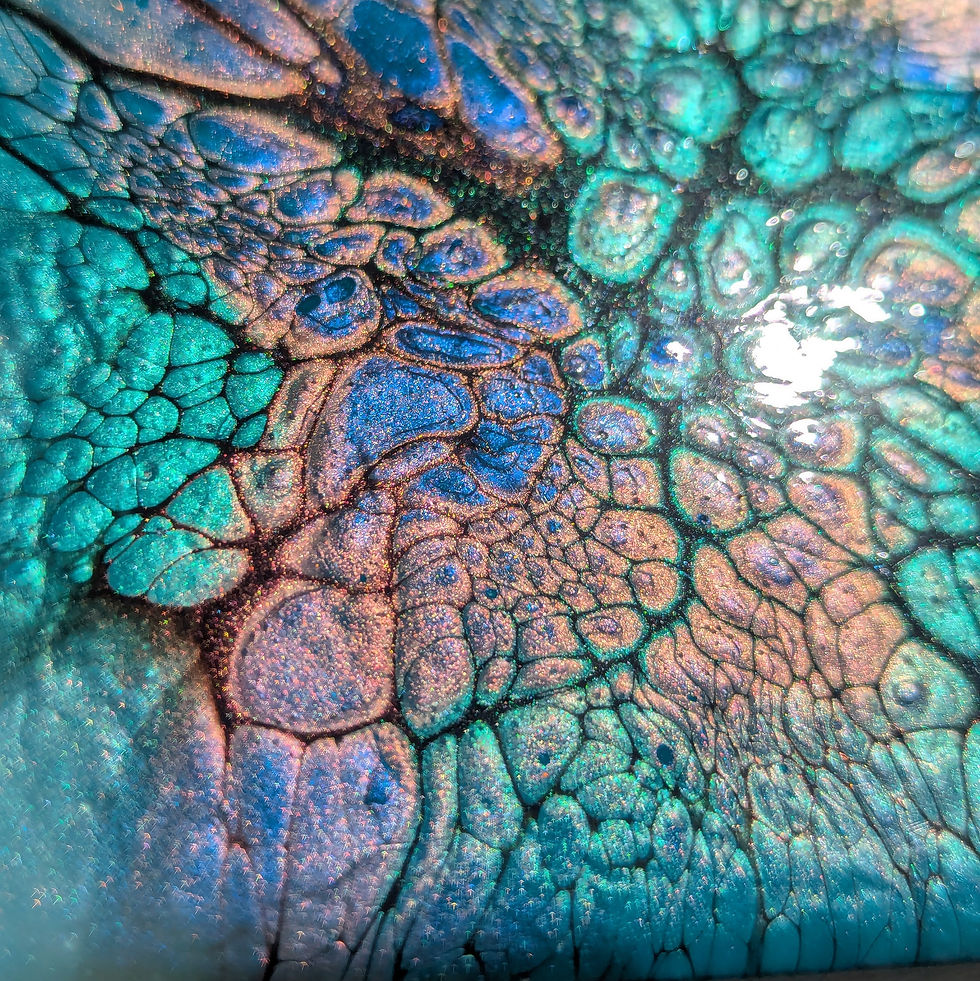 Thumbnail: Small Jewelry Box with Art Tile Lid