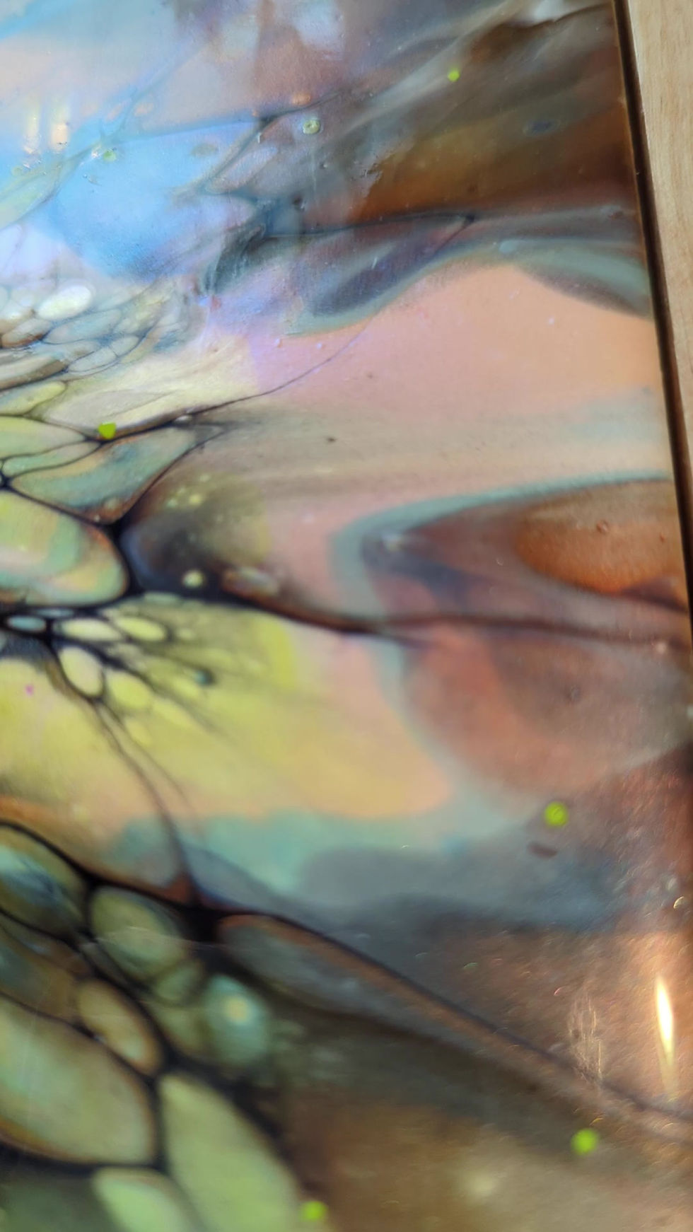 Thumbnail: Large Jewelry Box with Art Tile Lid