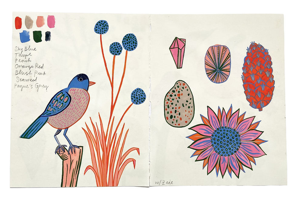 Sarah Helen More Sketchbook