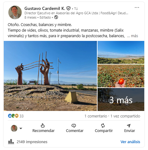 Otoño en la Región O'Higgins 2025