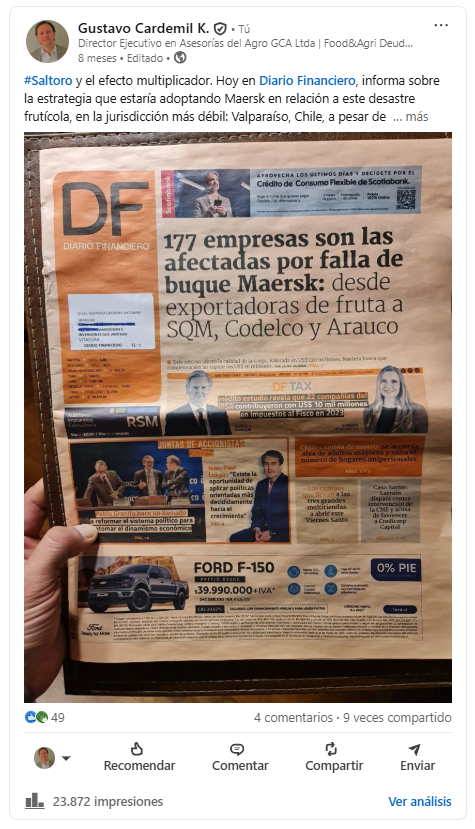 Efectos del Saltoro - DF 2025