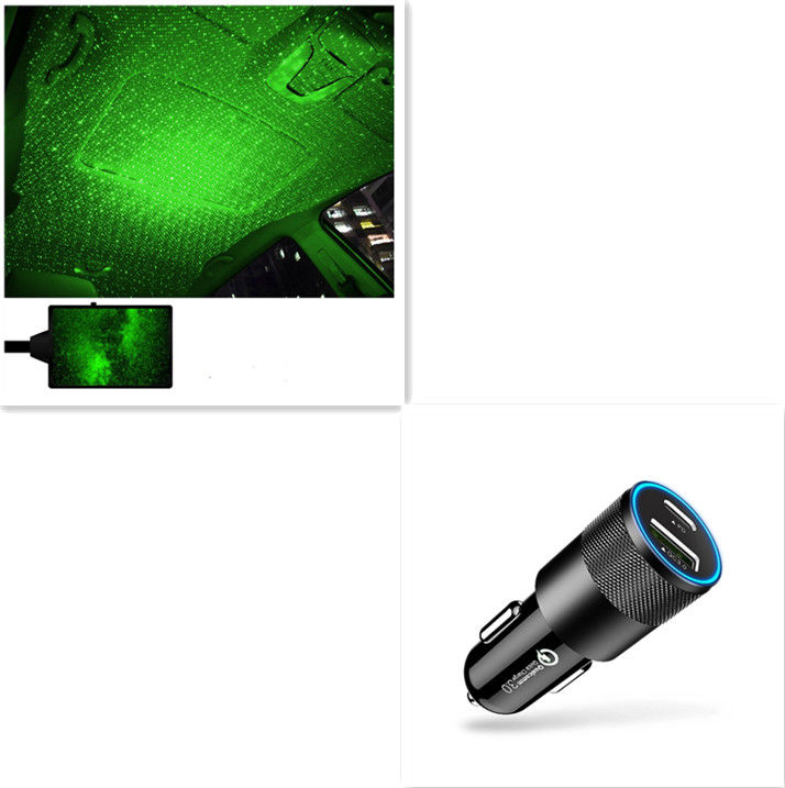 Miniaturbild: Star Light Projector Party Lights USB LED Light Interior Lighting