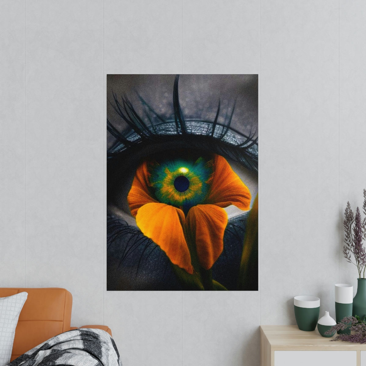 Flores of Sentience 4 Photopaper Poster