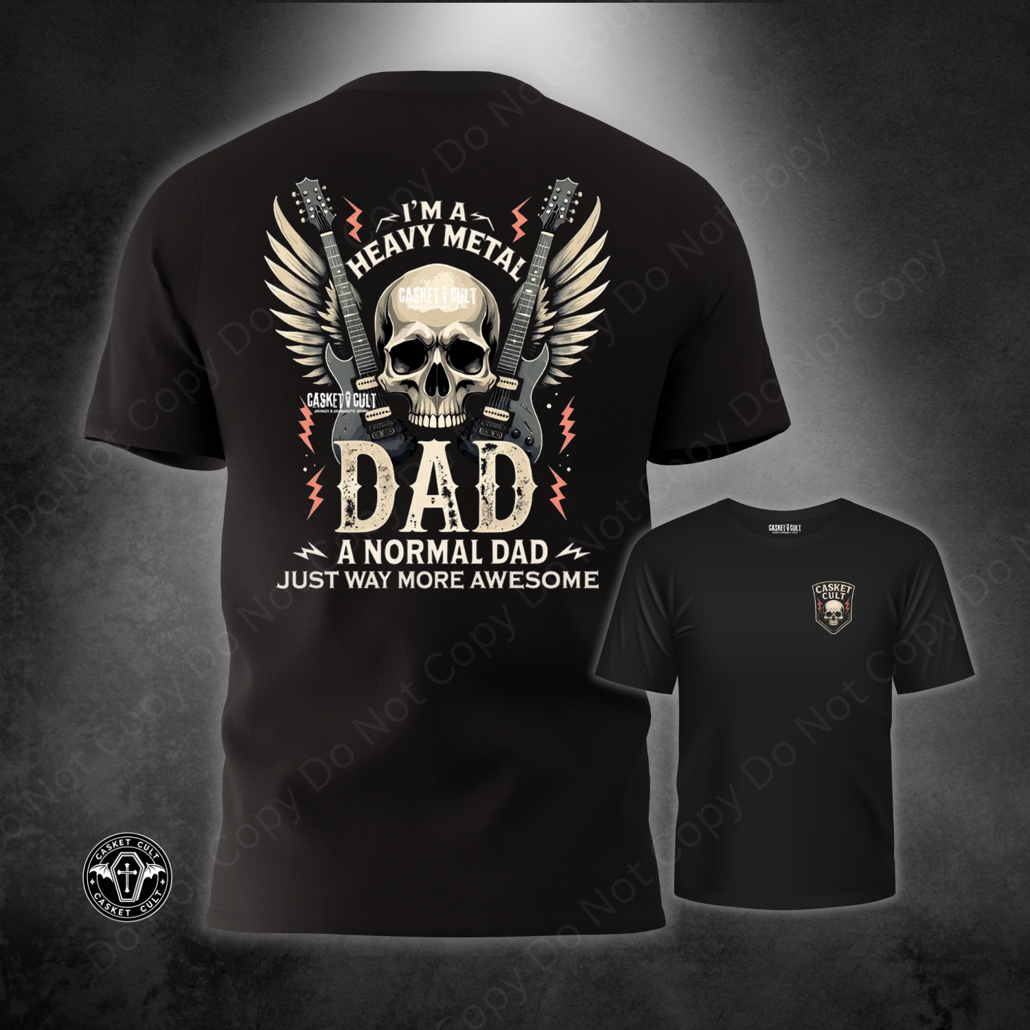 Heavy Metal Dad MensTee