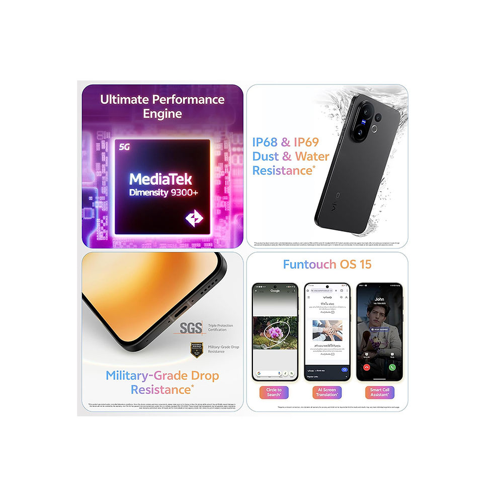 Thumbnail: VIVO X200 FE 5G (Luxe Grey, 12GB RAM, 256GB Storage)