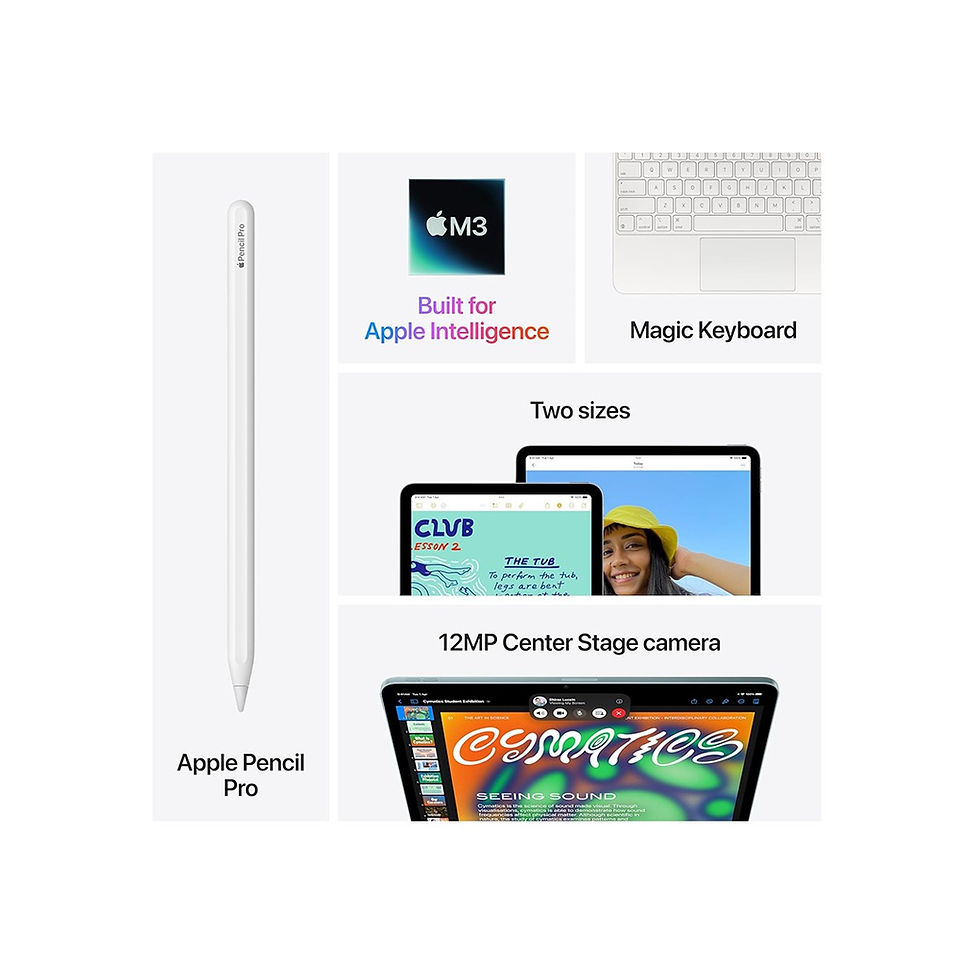 Thumbnail: Apple iPad Air 13″ with M3 chip, Liquid Retina Display, 128GB ( STARLIGHT )