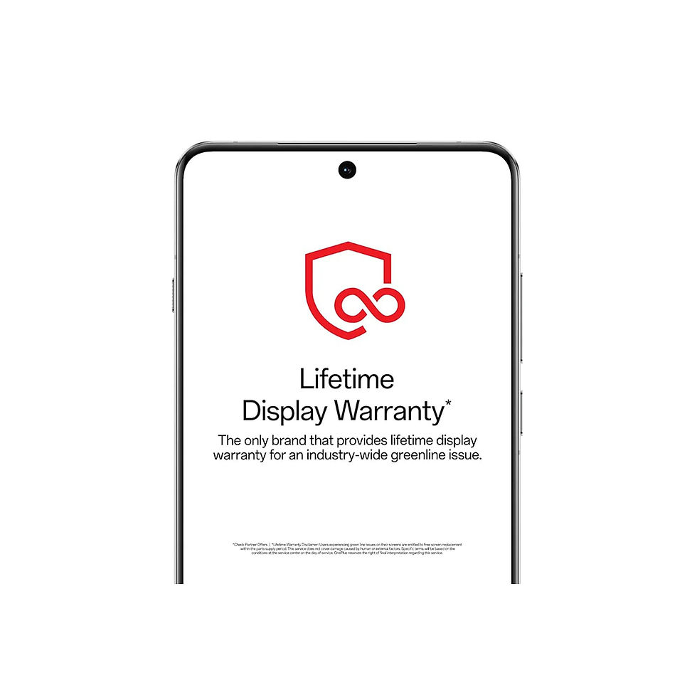 Thumbnail: OnePlus 13 with OnePlus AI-Lifetime Display Warranty-12GB RAM, 256GB ( WHITE )