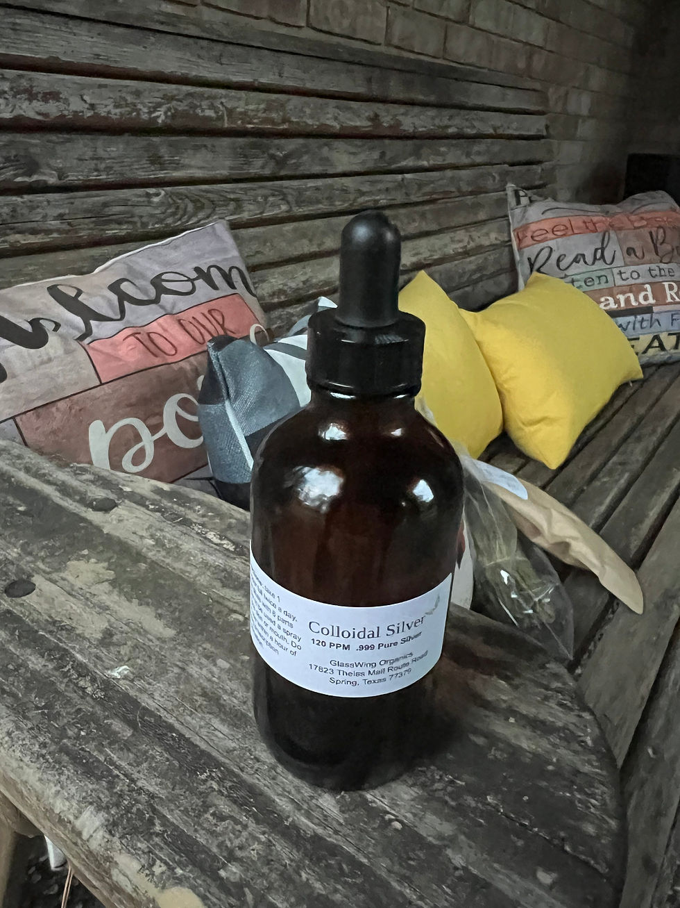 COLLOIDAL SILVER 120 PPM