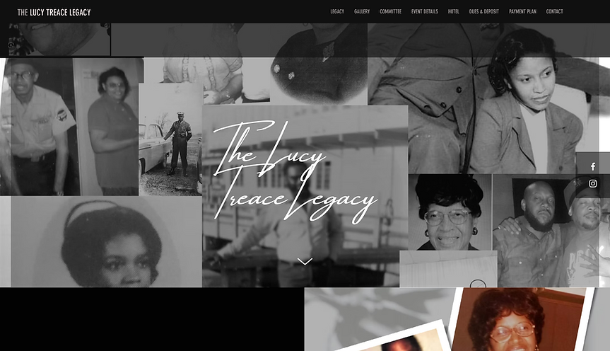 The Lucy Treace Legacy Website