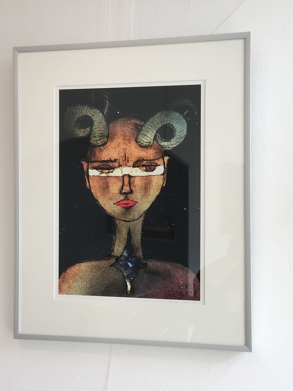 Galexia -Signed/Framed Ltd. Ed. Print
