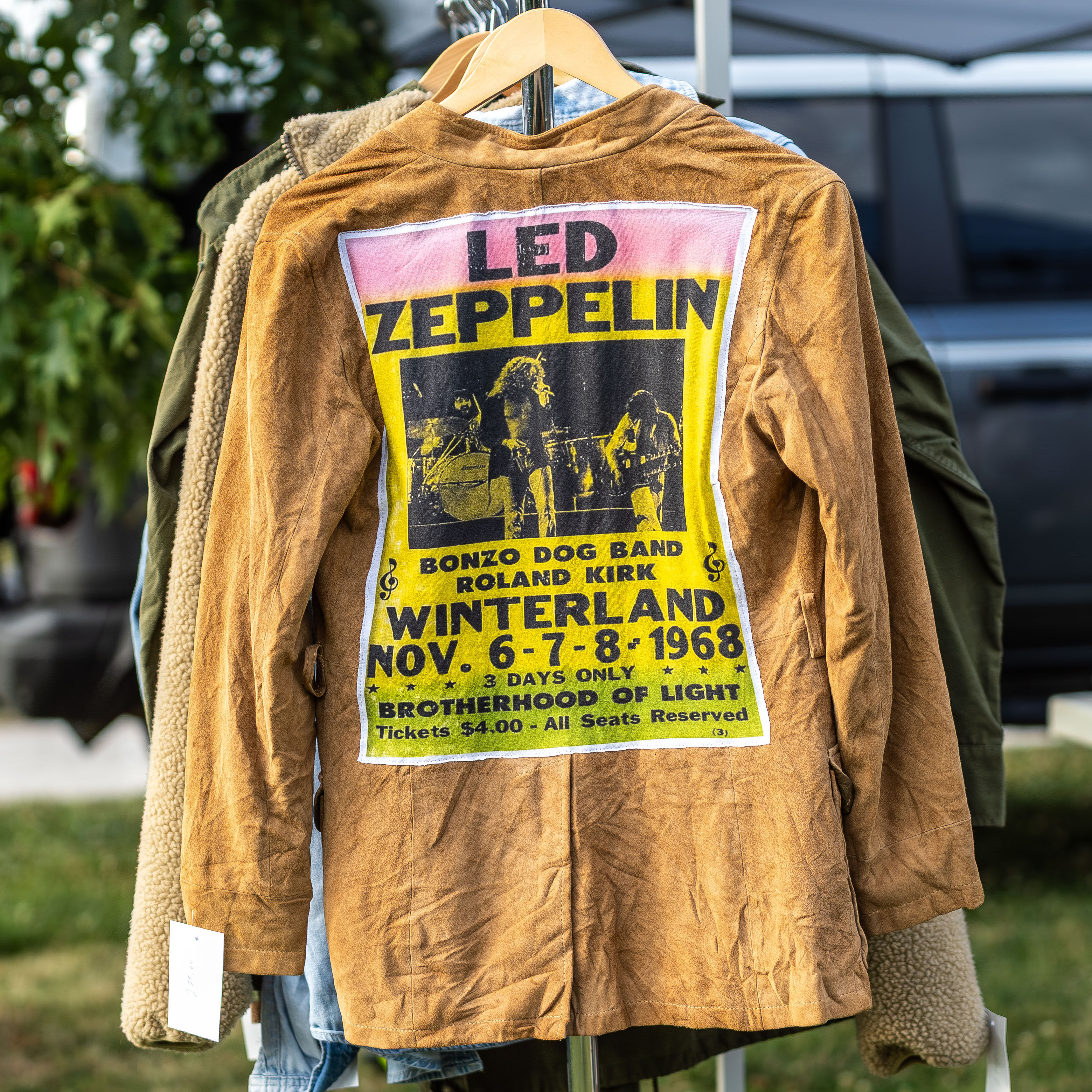 Led Zeppelin Winterland Suede Jacket