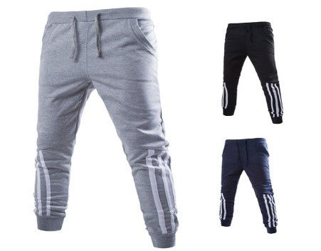 Pants Jogger Hombre Gym Slim Fit Entubado Deportivo Moda