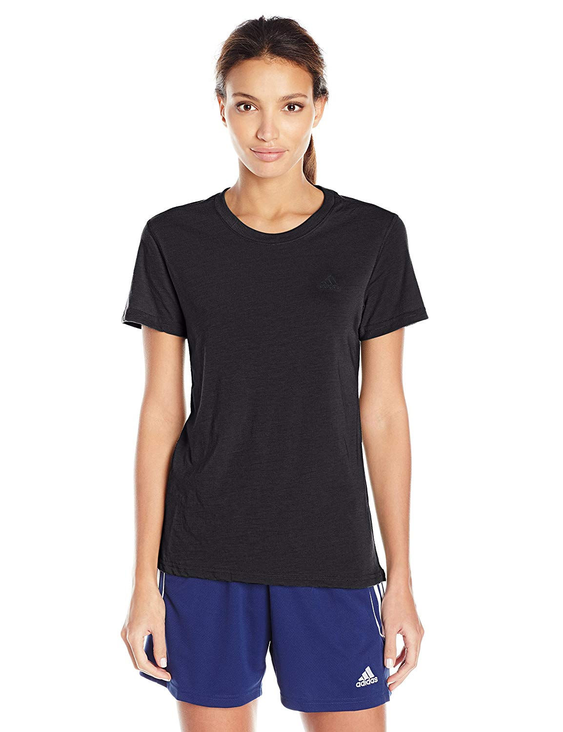 Adidas Ultimate - Playera de Manga Corta para Mujer