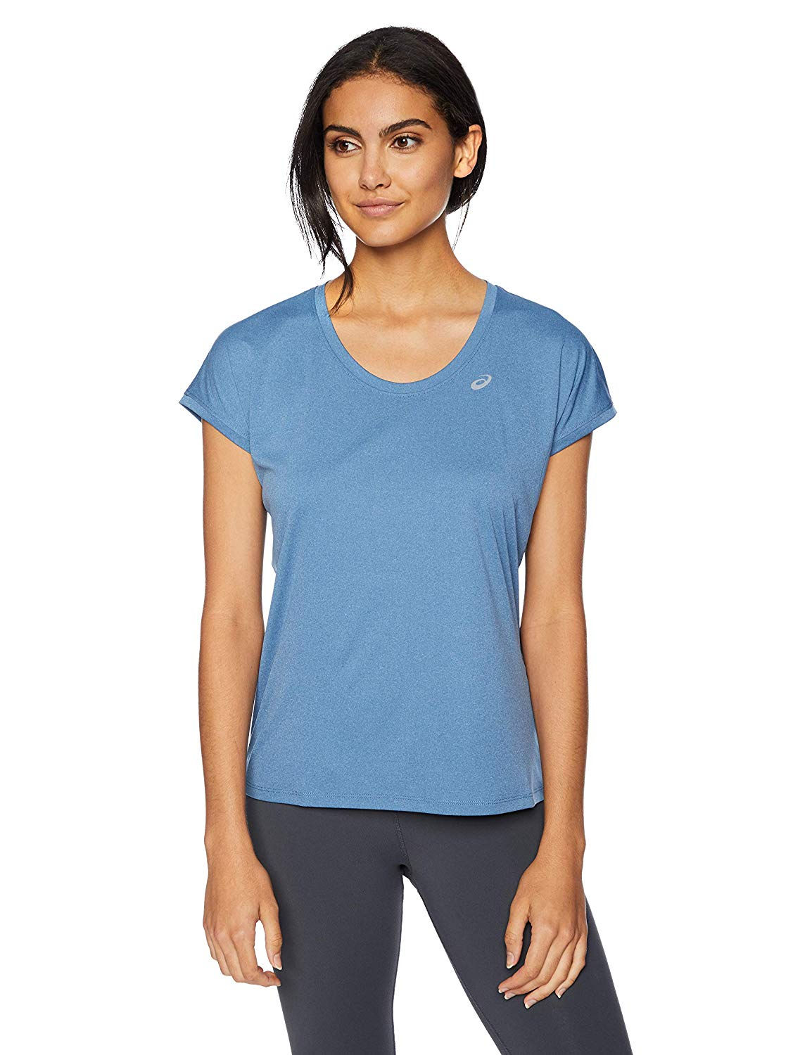 ASICS - Playera de Manga Corta para Mujer