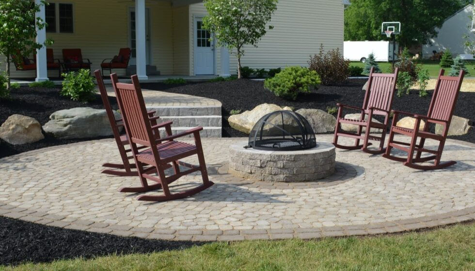Hardscaping Installation | Patio & Fire Pit | Techo-Bloc Pavers