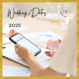 What 2025 date should we say "I do"?