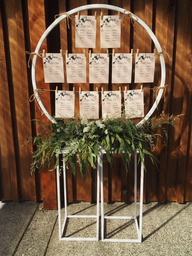 Samaple Table Guest Signage - Guest Table Plan, Welcome Sign | Elbee Events