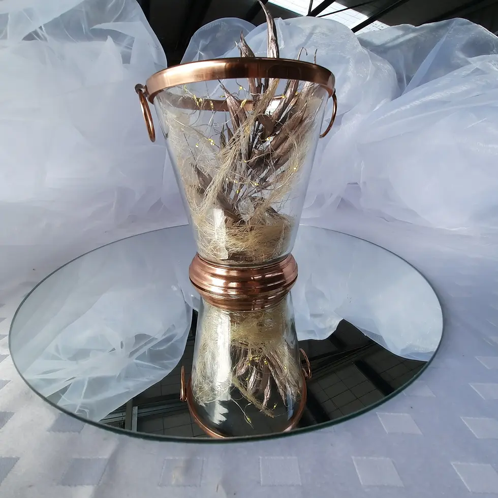 Thumbnail: Ice Bucekt - rose gold glass