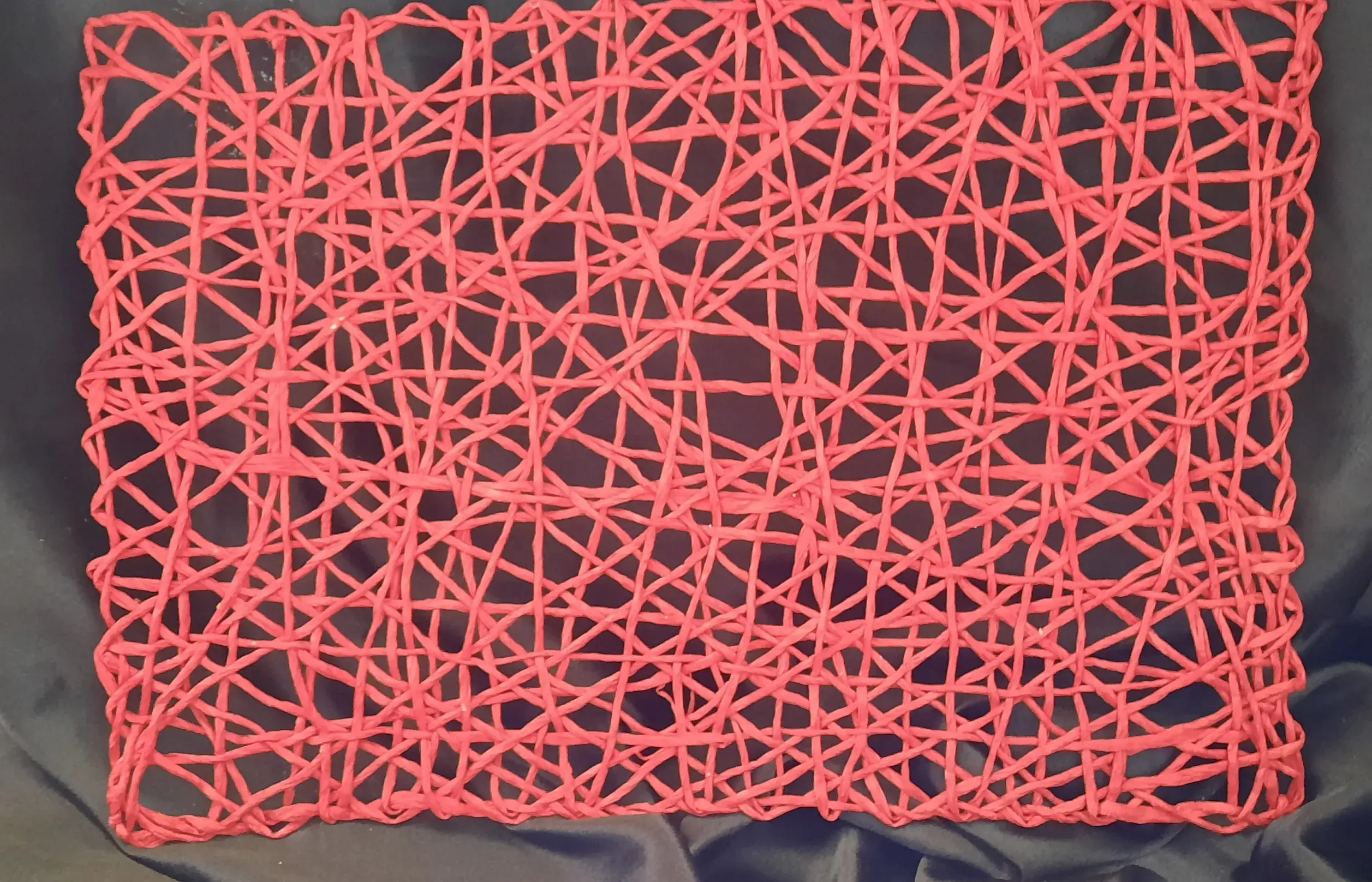 Placemat - Red Fibre (rect)