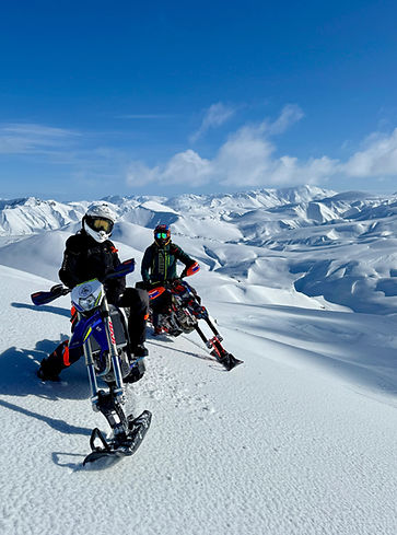 Snowbiking with Arctic Trailblazers. snowbike, yeti snowmx, timbersled, adventure, iceland, iceland motorcycle tour