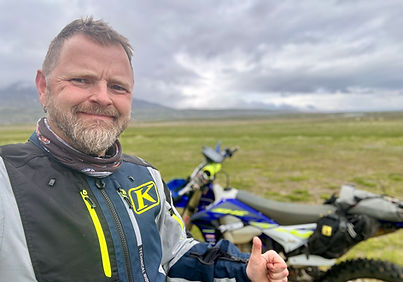 Óskar Sigurðsson who is a founder the founder of Arctic Trailblazers.