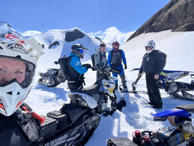 snowbike, yeti snowmx, timbersled, adventure, iceland, iceland motorcycle tour