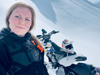 Eva Sæland who is a founder the founder of Arctic Trailblazers.