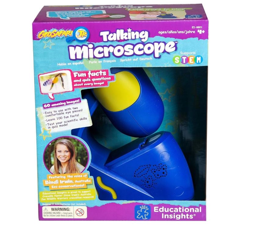 Thumbnail: Educational Insights GeoSafari Jr. Talking Microscope Featuring Bindi Irwin: Mic