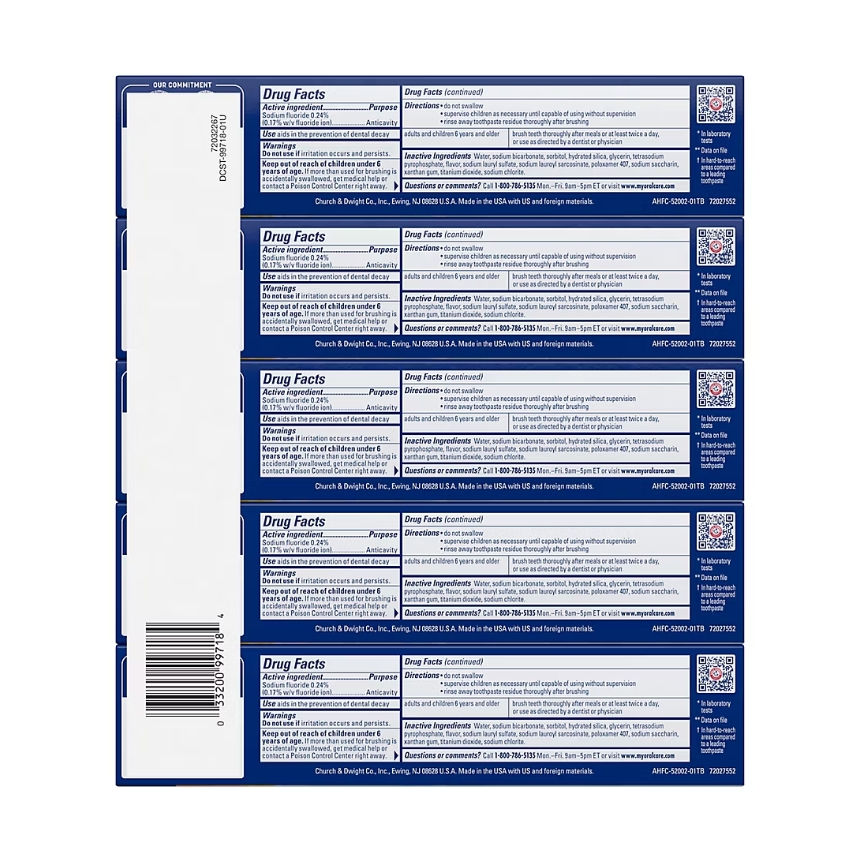 Thumbnail: Arm & Hammer Toothpaste Plus TheraBreath Breath Fresheners, Invigorating Icy Min