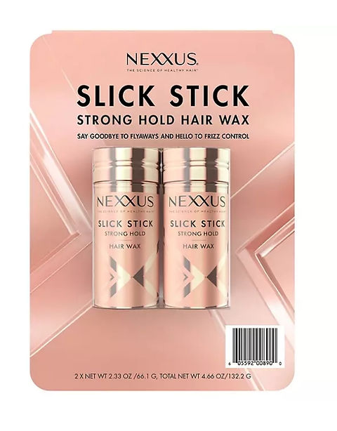 Nexxus Styling Aid Slick Hair Wax Stick, 2.33 oz., 2 pk