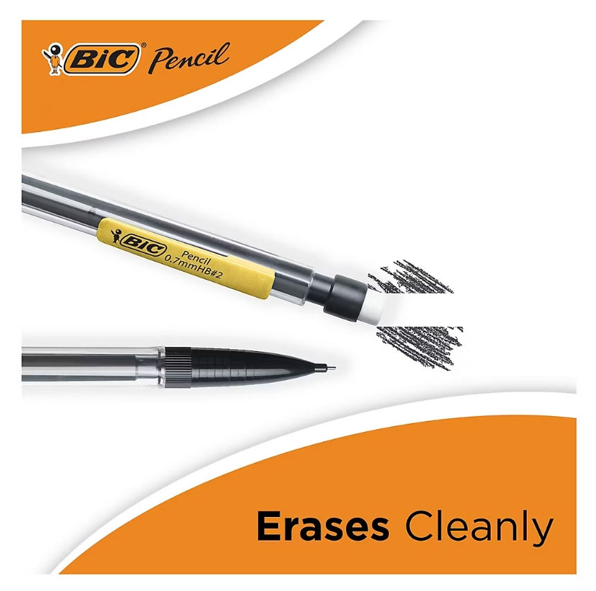 Thumbnail: BIC Xtra-Smooth Mechanical Pencils with Erasers, 30 ct.