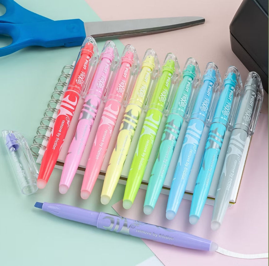 Thumbnail: Pilot FriXion Light Pastel Erasable Highlighters, 12 pk. - Assorted