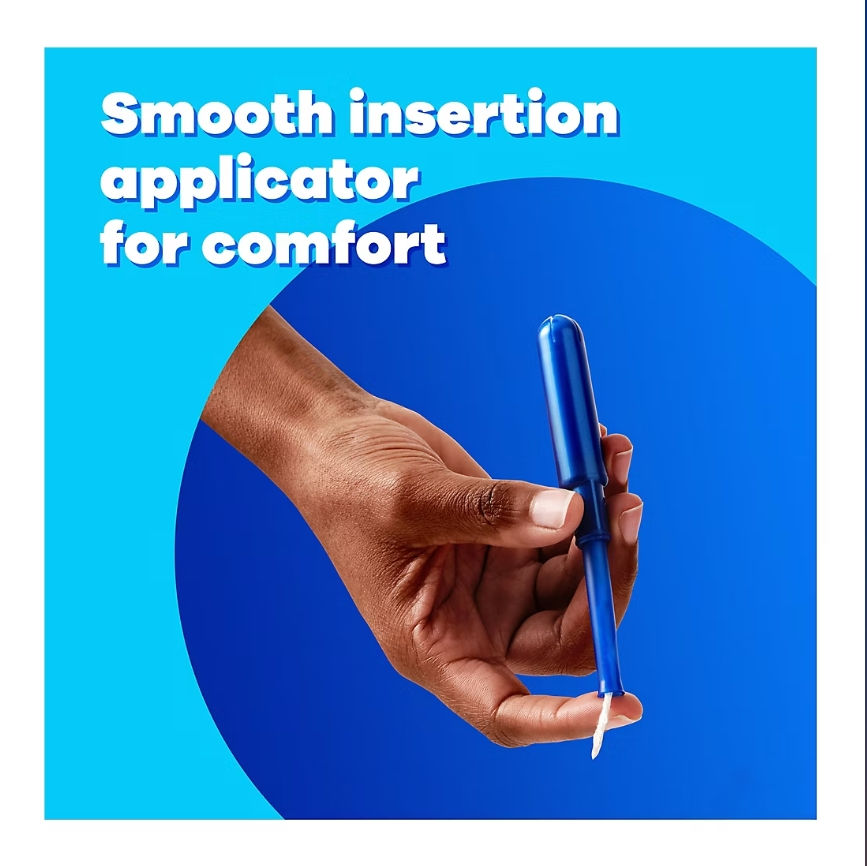 Thumbnail: Tampax Pearl Tampons, with LeakGuard Braid, Super Absorbency, Unscented, 96 ct.