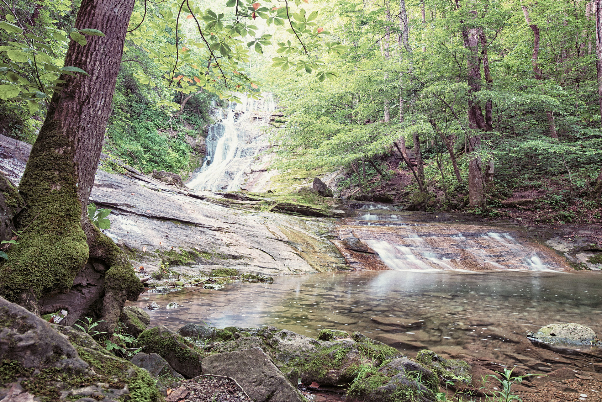 Elrod Falls in Hancock County
