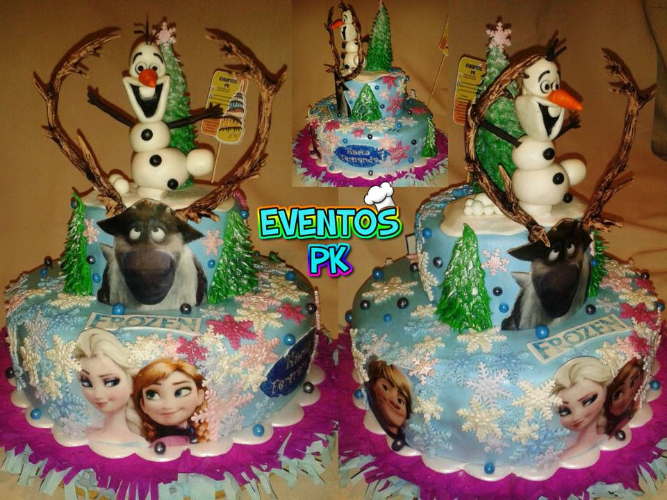 FROZEN con OLAF y SVEN