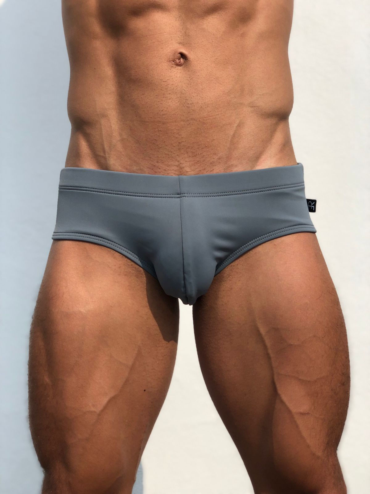 Bañador Corto ER “Gris Oxford”