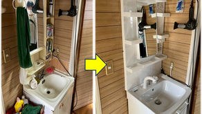 洗面台を新しく