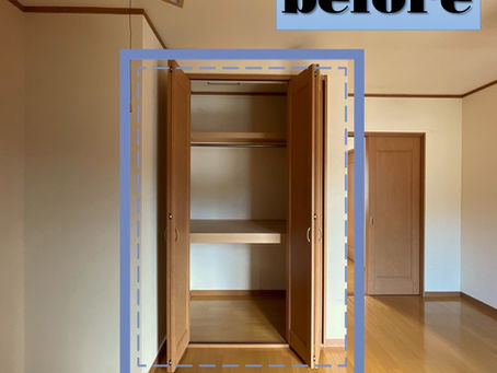 クローゼットが書斎にっ!!!!