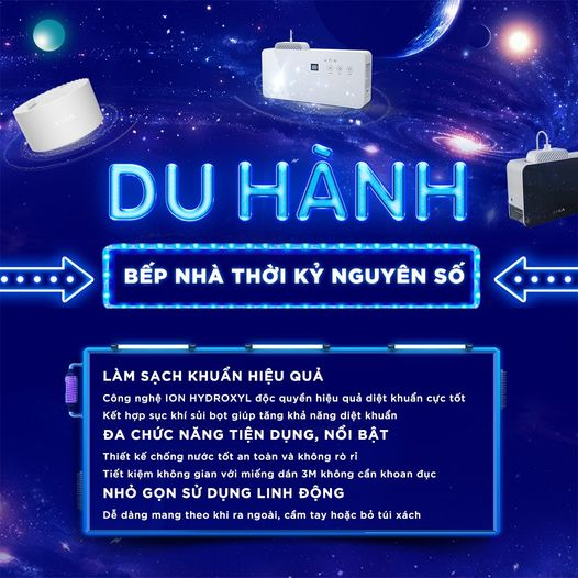 Máy khử khuẩn thực phẩm Xixa bảo vệ các bệnh tật.
content media